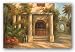 Augustine's Courtyard by Enrique Bolo 7"x5" Art Print Poster Latin