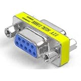 Wired--up 9 Pin Female Serial RS232 Gender Changer Adapter