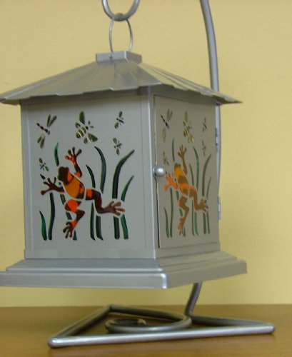 Silver Frog Bee and with Stand