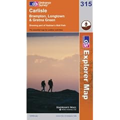 Carlisle, Brampton, Longtown and Gretna Green (OS Explorer Map Series) (OS Explorer Map Series)