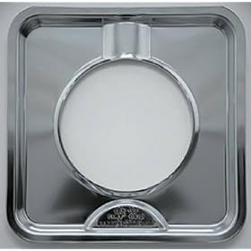 Range Kleen #SGP-400 Chrome SQ I Gas Drip Pan