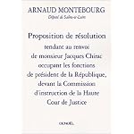 Proposition de resolution tendant au renvoi de Monsieur Jacques Chirac occupant les fonctions de president de la Republique, devant la Commission d'instruction de la Haute cour de justice book cover