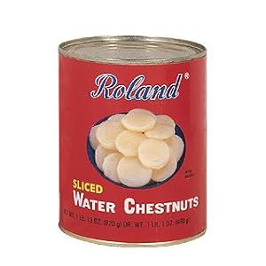 Roland Sliced Water Chestnuts 29 oz by Roland