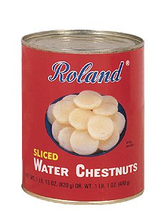 Roland Sliced Water Chestnuts 29 oz by Roland