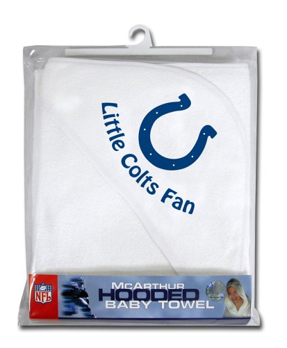 NFL Hooded Baby Towel (White)