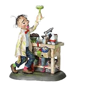 Department 56 Snow Village Dr. Lunatic, The Mad Scientist