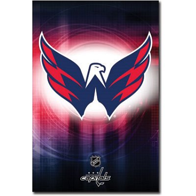 Washington Capitals Logo 2010 Sports Poster Print - 22x34 Sports Poster Print, 22x34
