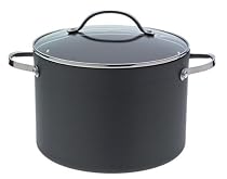 Anolon Professional Hard Anodised Stockpot, 24 cm, 7.6 Litre