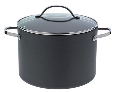 Anolon Professional Hard Anodised Stockpot, 24 cm, 7.6 Litre