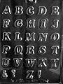 LETTERS A-Z SMALL (NEW!) Letters & Numbers Candy Mold Chocolate