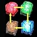 12 Pack of Colorful Changing LED Liquid sensor lights-- Ice Cubes Shape, So Amazing