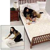 Sleep Luxury Mattress With Teflon, amazing comfort (White) (5.5H x 38W x 80D)