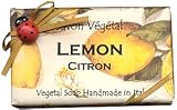 Alchimia Ladybug Natural Lemon Handmade Large Moisturizing Soap From Italy