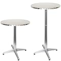 Bistrotisch Stehtisch Bartisch 110 x 70 cm ALU