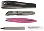 Tweezerman Beauty Essentials Kit, Black Leather Case 1 set