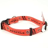 Cincinnati Bengals Football Dog Collar Small 10-14 NFL