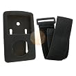 Black Soft Skin Cover w/ Armband for SanDisk Sansa Fuze