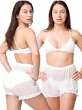 American Apparel Nylon Spandex Micro-Mesh Bloomer