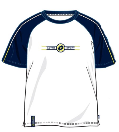 Lotto Tennisshirt ATP Profile R, Herren, white/navy