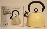WHISTLING KETTLE 2.5 LITRE STAINLESS STEEL CREAM  from Prima