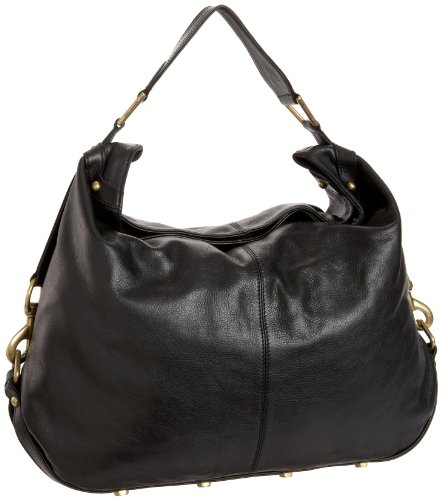 Rebecca Minkoff Nikki Hobo Handbag - black leather