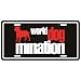 New  English Mastiff : World Dog - Mination  License Plate Dog