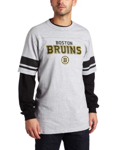 NHL Men's Boston Bruins Option 3-In-1 Combo Pack (Grey, XX-Large)