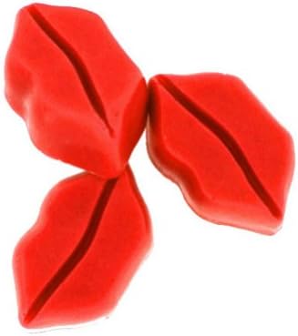 Gracelife Silicone Ice Pop Molds Makers Cube Tray Lips Shaped Mold Mould Jelly Chocolate Cake Biscuit Maker Party, Set of 2.