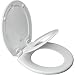 Mayfair 83EC 000 NextStep Built-in Potty Toilet Seat with Easy Clean and Change Feature, Round, White