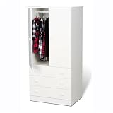 Prepac 3-Drawer Wardrobe - White - Free Shipping!