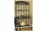 Carolyn Bakers Kitchen Rack in Rich Black
