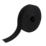 RIP-TIE ラップストラップ 19.05mmX3.05m 黒 3．05ｍ巻 W-10-MRL-BK