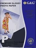 Premium 8.5 X11 Inch Glossy Photo Paper (20 Sheets/Pack).