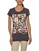 Bench Damen T-Shirt FLYER, ebony, L, BLGA2116_BK013