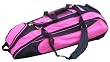 Black & Pink Cobra Softball Baseball Bat Equipment Roller Bag