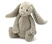 Jellycat - Bashful Bunny / Peluche / doudou Lapin gris 31 cm - BAS3B