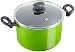 Ecolution Elements Eco-Friendly 8 Quart Stock Pot with Glass Lid, Green