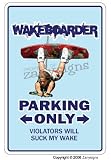 WAKEBOARDER ~Sign~ wake board surf beach hawaii gift