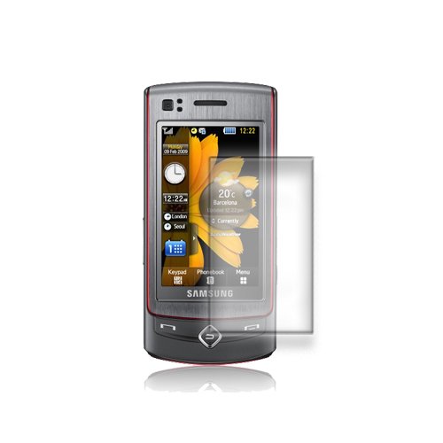 ClearICE LCD Screen Cover Guard Protector Fits Samsung S8300 Tocco Ultra Touch Edition. Part of the XYLO ACCESSORIES RANGE.