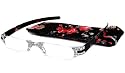 Calabria Readers Crystal Readers Reading Glasses - Dazzle IV - Floral