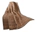 Kinzler 150/200 cm camel Mikrofaser-Velours-Wohndecke gesteppt