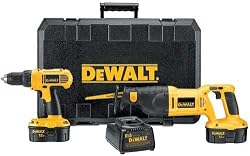 DEWALT DC759CA 18-Volt Compact Drill/Reciprocating Saw Combo Kit