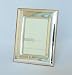 Caesar Contemporary Sterling Silver Picture Frame 5 X 7 for Weddings, Anniversary & Gifts