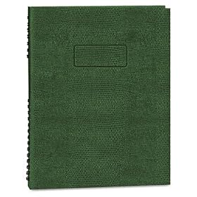 New-Blueline A10200EGRN - Exec Wirebound Notebook, College/Margin Rule, 8-1/2 x 11, GRN, 200 Sheets - REDA10200EGRN