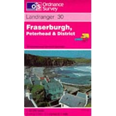 Fraserburgh, Peterhead and District (Landranger Maps)