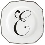 Rosanna Initially Yours 6-1/4-Inch Plate, E