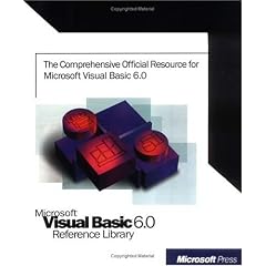 Microsoft Visual Basic 6.0 Language Reference (Official Reference for Microsoft Visual Basic 6.0, Volume 1)