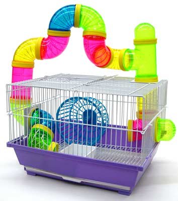 Brand New Rodent Gerbil Mouse Mice Critter Cage Purple