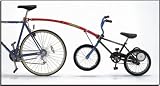 Trail Gator Bicycle Tow Bar, Red