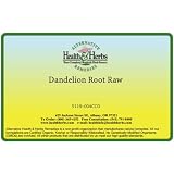 Alternative Health & Herbs Remedies Dandelion Root Raw, 4-Ounce Bag